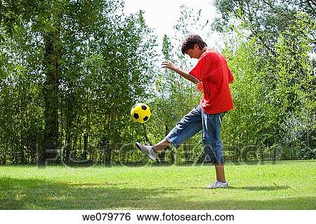 action, boy, ball, ability View Large Photo Image Stock Photograph - action, boy, ball, ability. Fotosearch