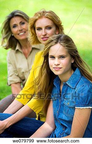 adolescence, blond, 3 generations View Large Photo Image Stock Photo - adolescence, blond, 3 generations. Fotosearch