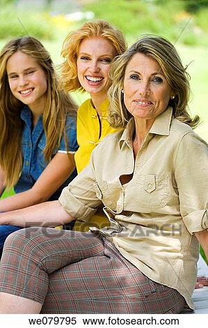 adolescence, blond, 3 generations View Large Photo Image Stock Photography - adolescence, blond, 3 generations. Fotosearch