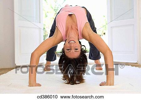 Stock Image - agility, balance, at-home, agile. Fotosearch