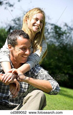 Stock Image - amusement, bonding, bond, affection. Fotosearch