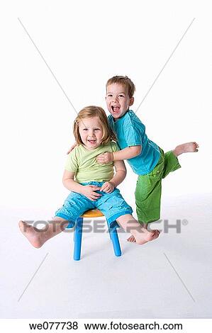 amusement, brother, boy, barefoot, 3-4 years View Large Photo Image Stock Photo - amusement, brother, boy, barefoot, 3-4 years. Fotosearch