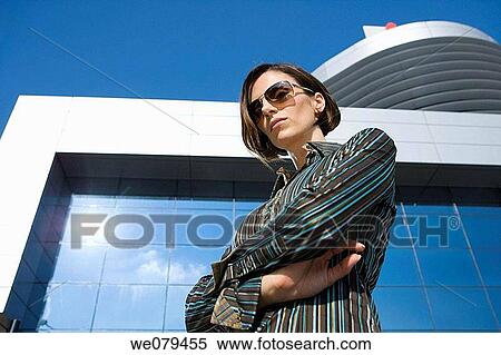 arms folded, brunette, arrogant, arrogance, Arms crossed View Large Photo Image Stock Photography - arms folded, brunette, arrogant, arrogance, Arms crossed. Fotosearch