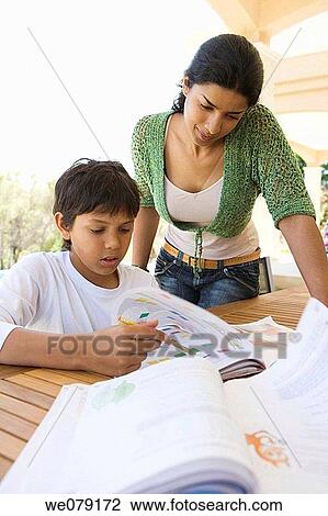 Asian, boy, book, at-home, aid View Large Photo Image Stock Image - Asian, boy, book, at-home, aid. Fotosearch