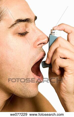 asthmatic, Close-up, black hair, asthma View Large Photo Image Stock Photo - asthmatic, Close-up, black hair, asthma. Fotosearch
