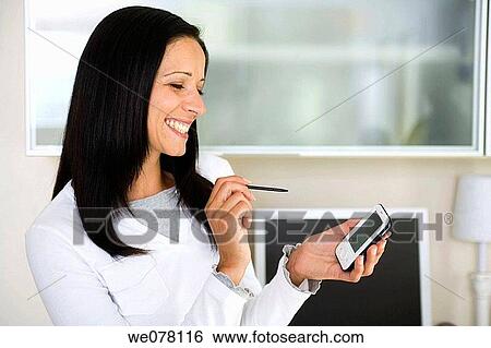 at-home, brunette, agenda View Large Photo Image Stock Photograph - at-home, brunette, agenda. Fotosearch