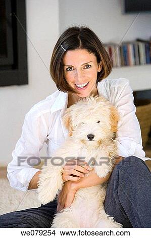 at-home, caressing, caress, animal View Large Photo Image Picture - at-home, caressing, caress, animal. Fotosearch
