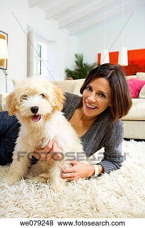 at-home, carpet, calm, animal View Large Photo Image Stock Photo - at-home, carpet, calm, animal. Fotosearch
