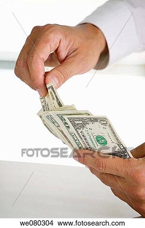 Picture - avaricious, business, bill, banknote, avarice. Fotosearch