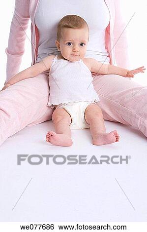 baby, barefoot, blue eyes, child View Large Photo Image Stock Photograph - baby, barefoot, blue eyes, child. Fotosearch