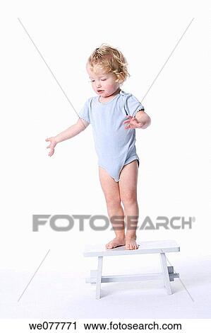 baby, blond, barefoot, balance, 3-4 years View Large Photo Image Stock Image - baby, blond, barefoot, balance, 3-4 years. Fotosearch