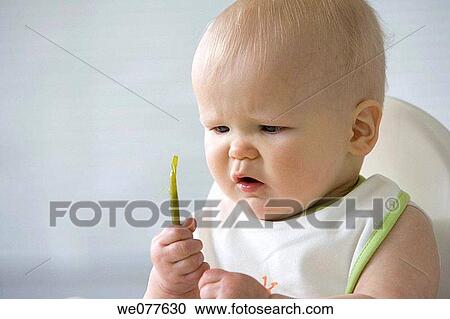 baby, blond, blue eyes, child View Large Photo Image Stock Image - baby, blond, blue eyes, child. Fotosearch