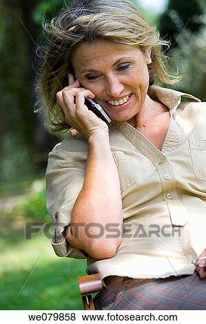 baby boomer, calling, cell phone View Large Photo Image Stock Photo - baby boomer, calling, cell phone. Fotosearch