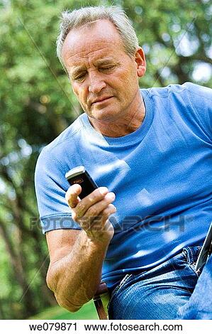 baby boomer, cell phone, communication View Large Photo Image Stock Image - baby boomer, cell phone, communication. Fotosearch