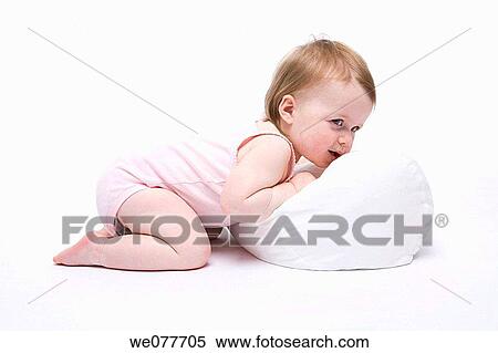 Stock Photography - baby, childhood, child, barefoot, 3-4 years. Fotosearch