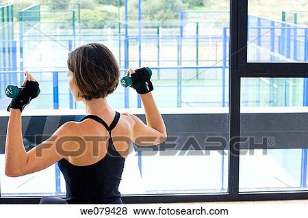back view, brunette, contemporary View Large Photo Image Stock Photo - back view, brunette, contemporary. Fotosearch