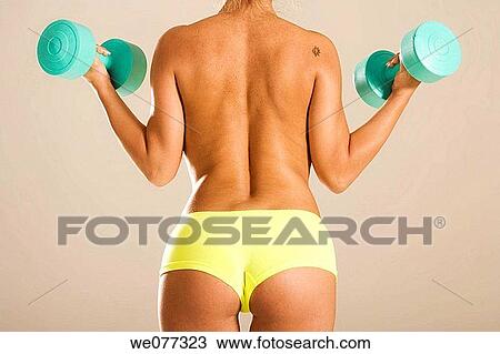 back view, clipping path, contemporary, dumbbell View Large Photo Image Stock Image - back view, clipping path, contemporary, dumbbell. Fotosearch