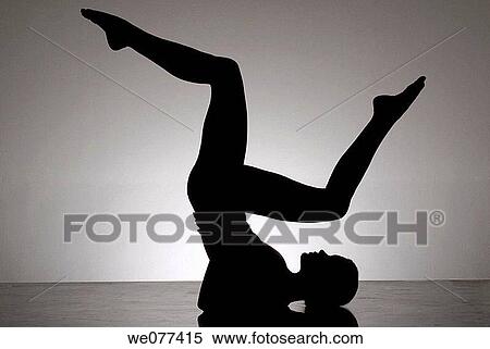 backlight, contemporary, exercise, Female View Large Photo Image Stock Photography - backlight, contemporary, exercise, Female. Fotosearch