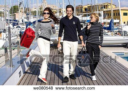Stock Photo - bag, companion, amusement. Fotosearch