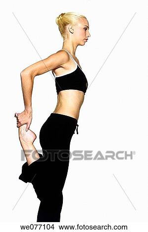 balance, barefoot, black, blond View Large Photo Image Picture - balance, barefoot, black, blond. Fotosearch