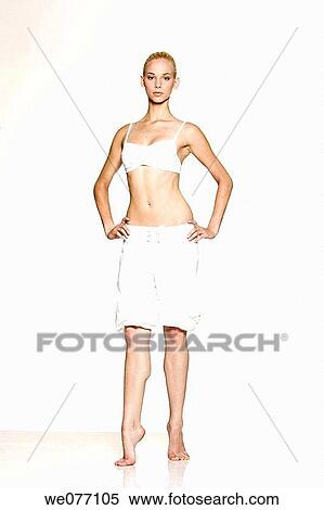 balance, barefoot, blond, clipping path View Large Photo Image Stock Photography - balance, barefoot, blond, clipping path. Fotosearch