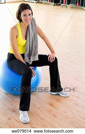 ball, break, break-time, brunette View Large Photo Image Picture - ball, break, break-time, brunette. Fotosearch