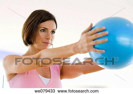 ball, brunette, contemporary View Large Photo Image Stock Image - ball, brunette, contemporary. Fotosearch