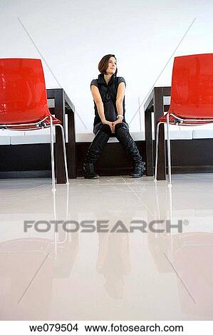 bar, cafe, brunette, absorbed View Large Photo Image Picture - bar, cafe, brunette, absorbed. Fotosearch
