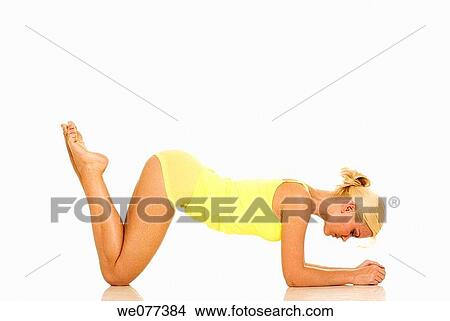 barefoot, blond, clipping path View Large Photo Image Picture - barefoot, blond, clipping path. Fotosearch