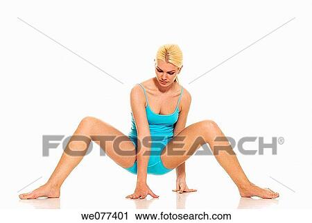 barefoot, blond, clipping path View Large Photo Image Stock Image - barefoot, blond, clipping path. Fotosearch