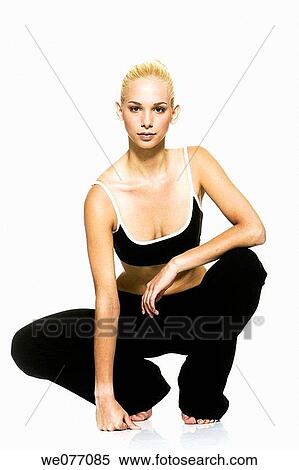 barefoot, blond, clipping path View Large Photo Image Stock Photography - barefoot, blond, clipping path. Fotosearch