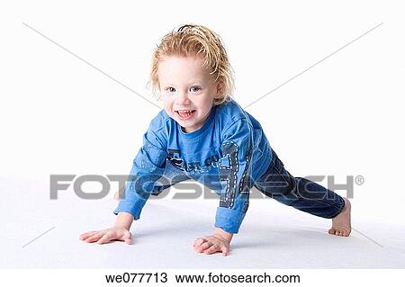 barefoot, boy, blue eyes, blond, 3-4 years View Large Photo Image Stock Image - barefoot, boy, blue eyes, blond, 3-4 years. Fotosearch