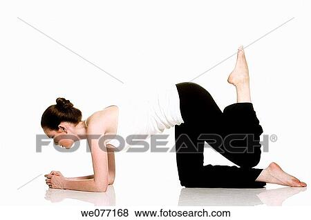 barefoot, brunette, clipping path View Large Photo Image Stock Photo - barefoot, brunette, clipping path. Fotosearch