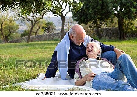 Stock Image - beard, bond, blanket, affection. Fotosearch