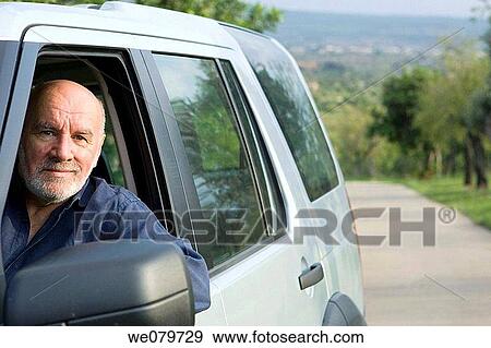 beard, break-time, break, automobile View Large Photo Image Stock Photo - beard, break-time, break, automobile. Fotosearch