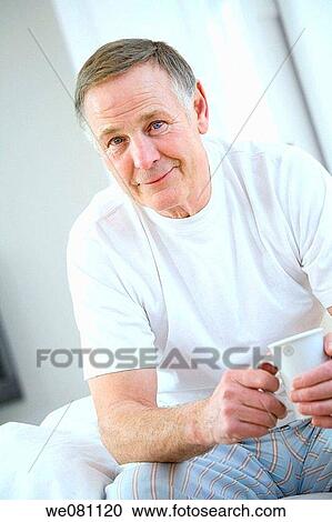 bed, blue eyes, bedroom, at-home View Large Photo Image Stock Image - bed, blue eyes, bedroom, at-home. Fotosearch