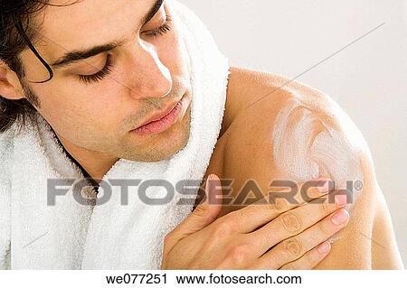 black hair, Body care, apply View Large Photo Image Stock Image - black hair, Body care, apply. Fotosearch