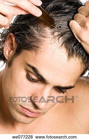 black hair, Close-up, apply View Large Photo Image Stock Photo - black hair, Close-up, apply. Fotosearch
