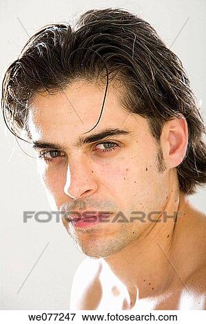 black hair, Close-up, contemporary View Large Photo Image Stock Photo - black hair, Close-up, contemporary. Fotosearch