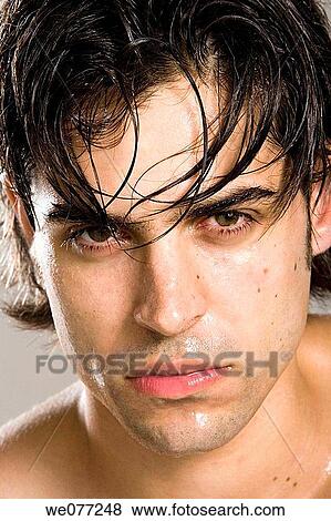 black hair, Close-up, contemporary View Large Photo Image Stock Photo - black hair, Close-up, contemporary. Fotosearch