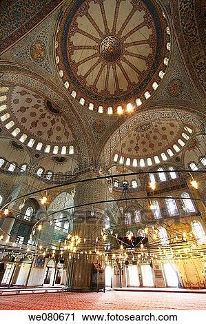 Blue Mosque, Istanbul. Turkey View Large Photo Image Stock Image - Blue Mosque, Istanbul. Turkey. Fotosearch