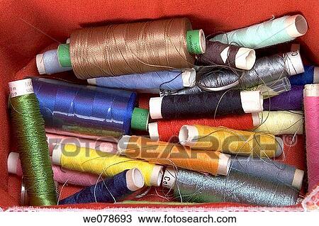 bobbin, Close-up, coloured View Large Photo Image Stock Image - bobbin, Close-up, coloured. Fotosearch