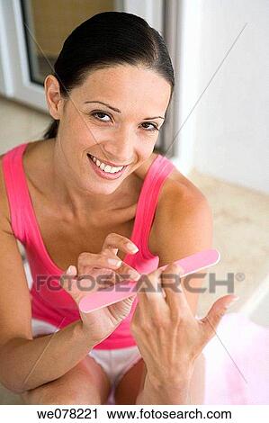 Body care, brunette, contemporary View Large Photo Image Stock Image - Body care, brunette, contemporary. Fotosearch