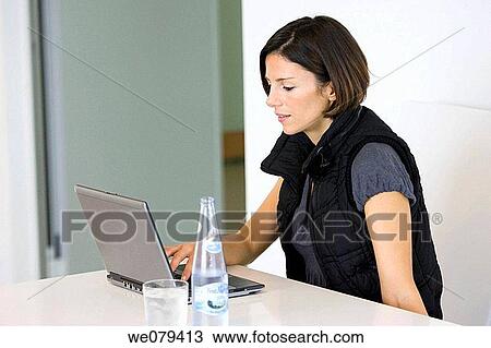 bottle, brunette, business View Large Photo Image Stock Image - bottle, brunette, business. Fotosearch