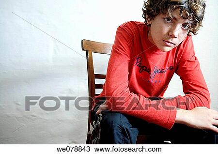 boy, chair, adolescence View Large Photo Image Stock Image - boy, chair, adolescence. Fotosearch