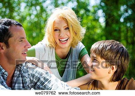 Stock Image - boy, child, amusement. Fotosearch