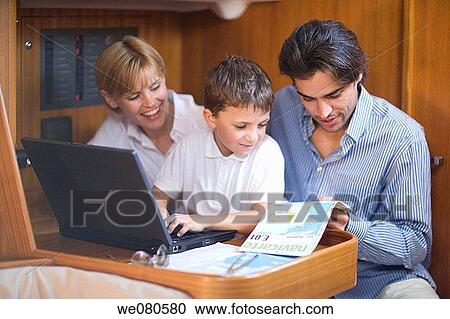 boy, child, computer View Large Photo Image Stock Image - boy, child, computer. Fotosearch