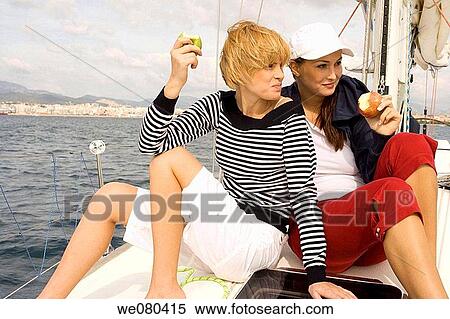 Stock Photography - break, calm, break-time, apple. Fotosearch