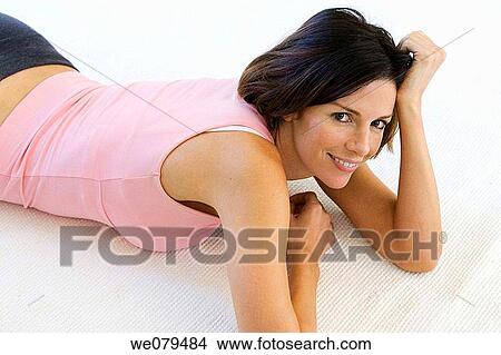 brunette, carpet, contemporary View Large Photo Image Picture - brunette, carpet, contemporary. Fotosearch