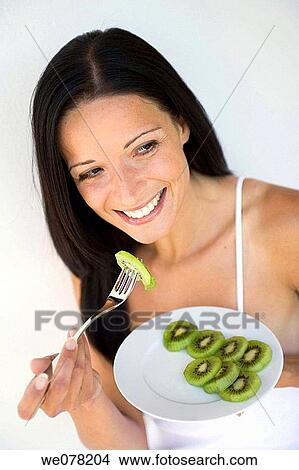 brunette, Chinese Gooseberry, contemporary View Large Photo Image Picture - brunette, Chinese Gooseberry, contemporary. Fotosearch